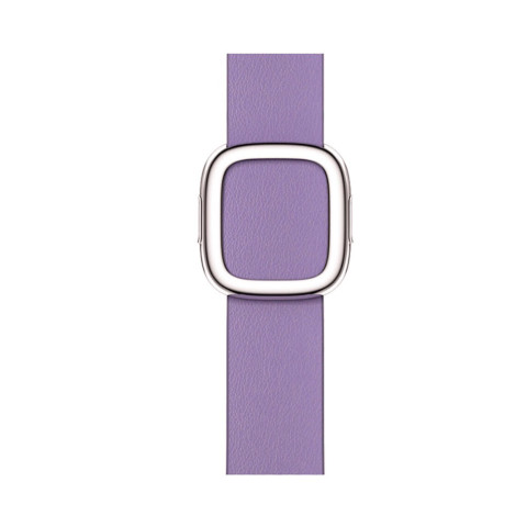 Кожаный ремешок Modern Buckle Leather на Apple Watch 38/40/41mm Silver/Lilac Кожаный ремешок Modern Buckle Leather на Apple Watch 38/40/41mm Silver/Lilac